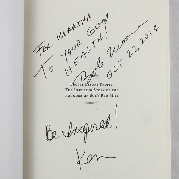 People Before Profit By Ken Koopman 2012 Inkwater Press Paperback Signed Book 