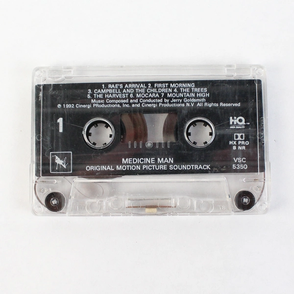 Medicine Man Original Motion Picture Soundtrack Cassette 1992 Varese Sarabande