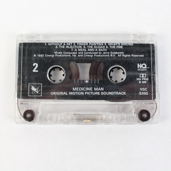 Medicine Man Original Motion Picture Soundtrack Cassette 1992 Varese Sarabande