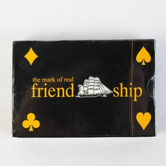The Mark Of Real Friendship Playing Cards Cutty Sark Black Sealed