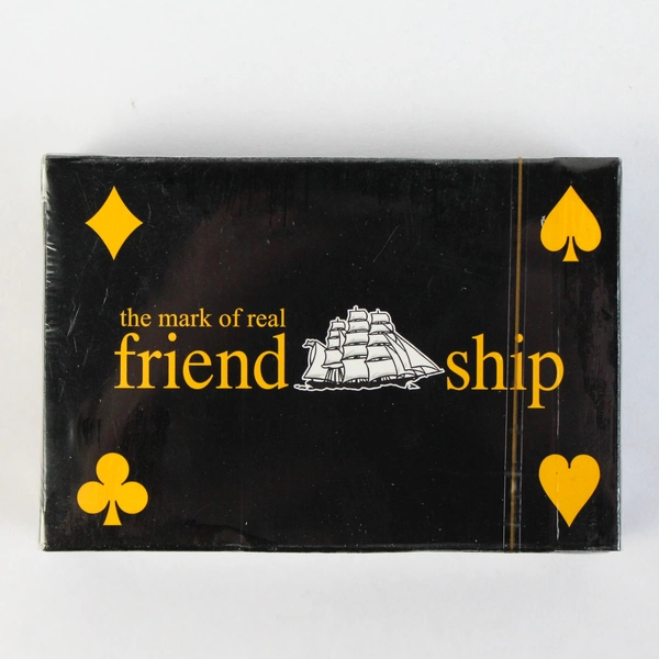 The Mark Of Real Friendship Playing Cards Cutty Sark Black Sealed