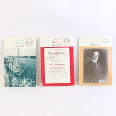 Lot of 3 Oregon Historical Quarterly 1985-1986 Vol 86-87 2-3 Summer Fall 