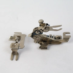 Lot of 2 Griest Metal Sewing Machine Attachments Binder Ruffler Presser Foot