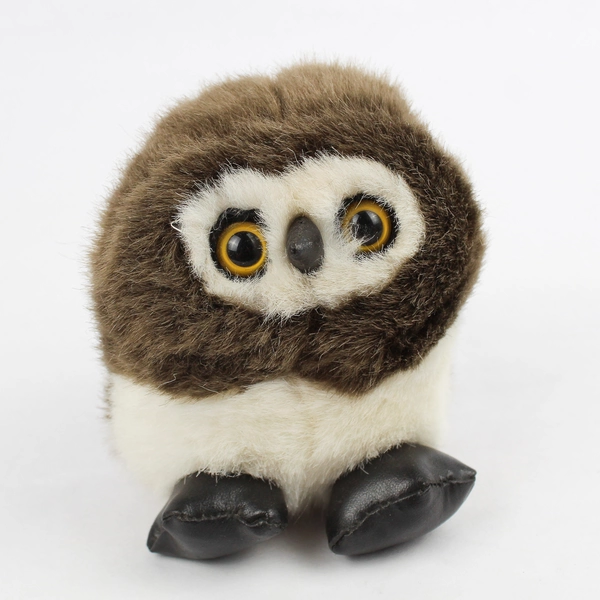 Vintage 1997 MJC Swibco Puffkins Olley The Owl 5" Plush Toy