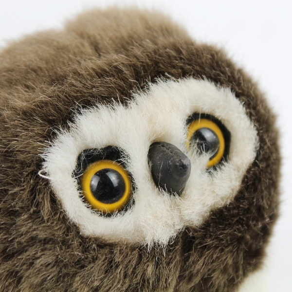 Vintage 1997 MJC Swibco Puffkins Olley The Owl 5" Plush Toy