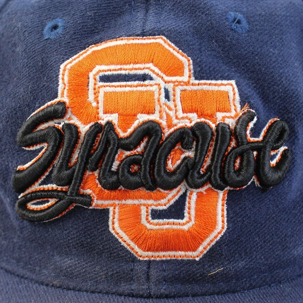 Men's Top of the World Navy Syracuse Orange Logo SU Adjustable Hat
