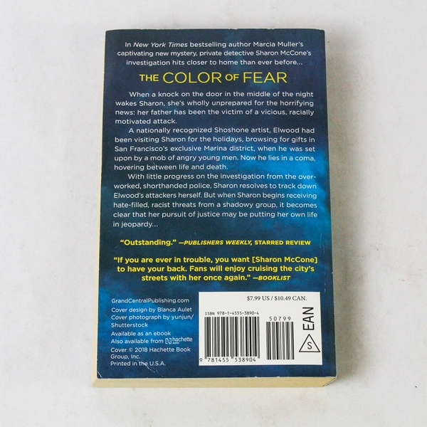 The Color of Fear: A Sharon McCone Mystery by Marcia Muller, 2018 Paperback