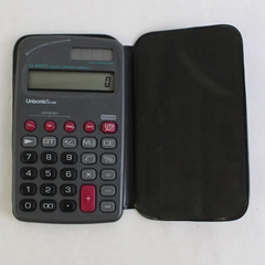 Vintage Unisonic 12 Digit Display Calculator LC 1425 Solar Powered