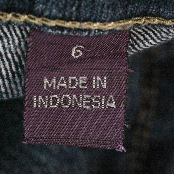 Gloria Vanderbilt Women's Size 6 Midrise Skinny Blue Jeans Pre-Owned Stains