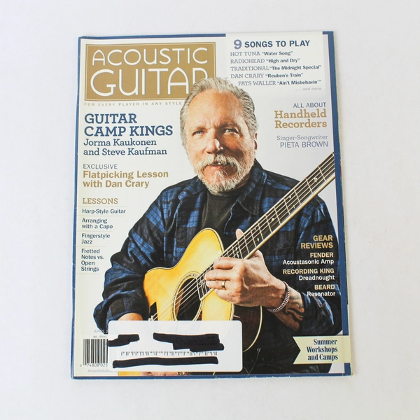 Acoustic Guitar Magazine April 2012 - Dan Crary Fiddle Tunes Edition