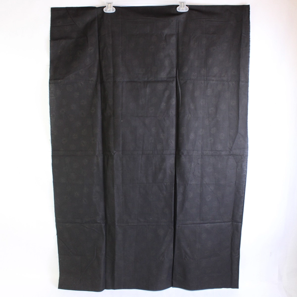 Woven Lightweight Gold Print Cotton Fabric 40" x 0.75+ Yds for Quilting Crafts