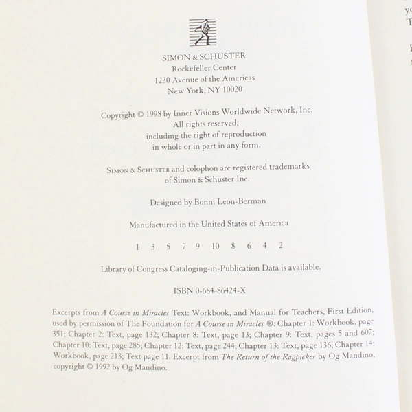 Yesterday I Cried by Iyanla Vanzant 1998 Hardcover Dust Jacket