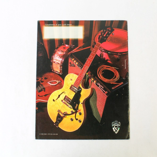 Guild Gallery Guitar Magazine Summer 1998 - Bryan Adams Heaven Unplugged