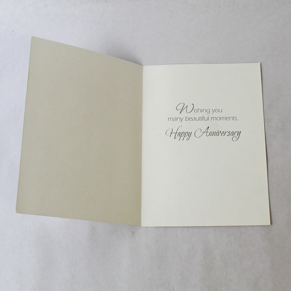 Lot of 2 Vintage Current Anniversary Cards Roses & Romance 5x7 Unused