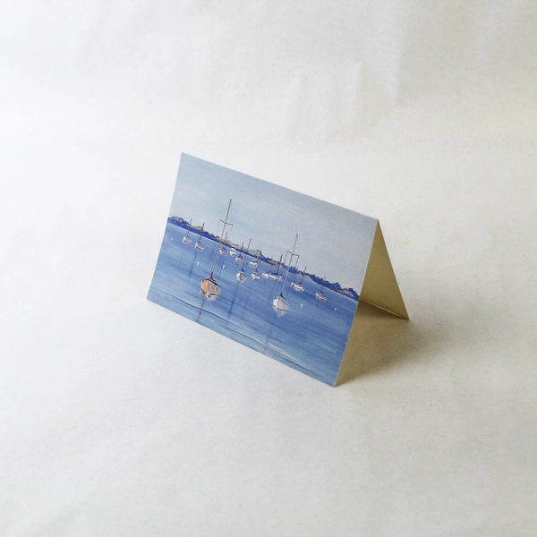 Lot of 2 Mouth & Foot Artists Blank Greeting Cards 4.5"x6.8"