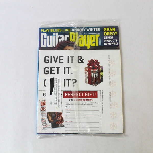 Guitar Player Magazine Jan 2008 Brian May Johnny Winter Sealed New