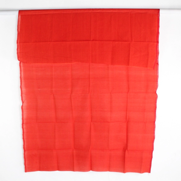 Woven Lightweight Orange Striped Sheer Cotton Lawn Fabric 44" x 2 Yds Sewing