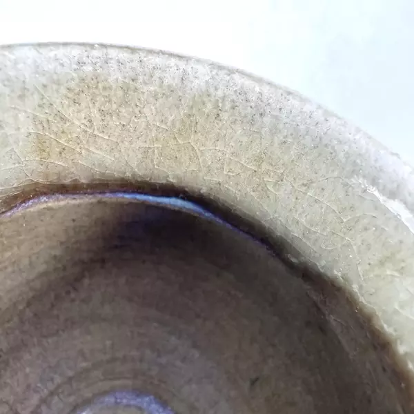 VTG Allen Pottery Mug Blue Green Signed Dated Stoneware Name "Pam" Inscribed