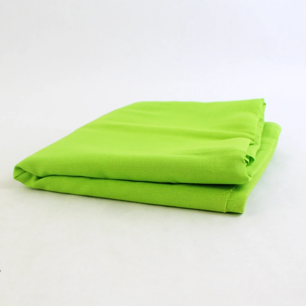 Woven Lightweight Green Sheer Cotton Lawn Fabric 42" x 2.75 Yds Sewing 