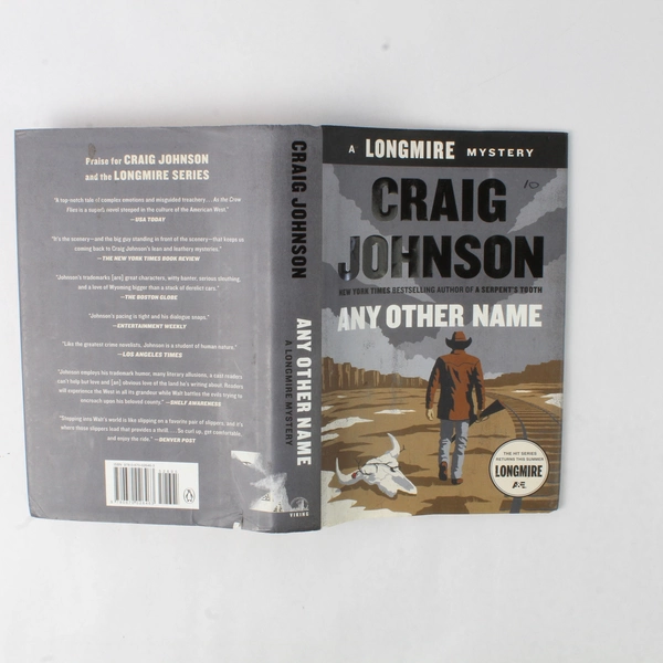 Any Other Name by Craig Johnson A Longmire Mystery Hardcover Dust Jacket