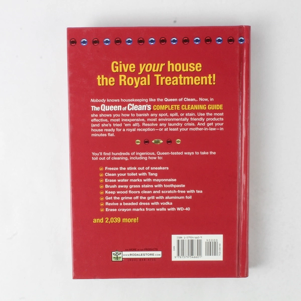 The Queen of Clean's Complete Cleaning Guide Linda Cobb 2002 Rodale Press HC