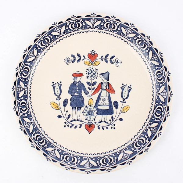 Johnson Brothers Hearts & Flowers Smooth Dinner Plate 10" Diameter