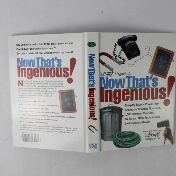 Yankee Magazine's Now That's Ingenious 2002 Yankee Publishing Hardcover