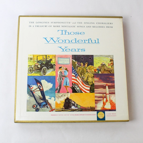 Those Wonderful Years Longines Symphonette Vinyl Record Box Set of 6