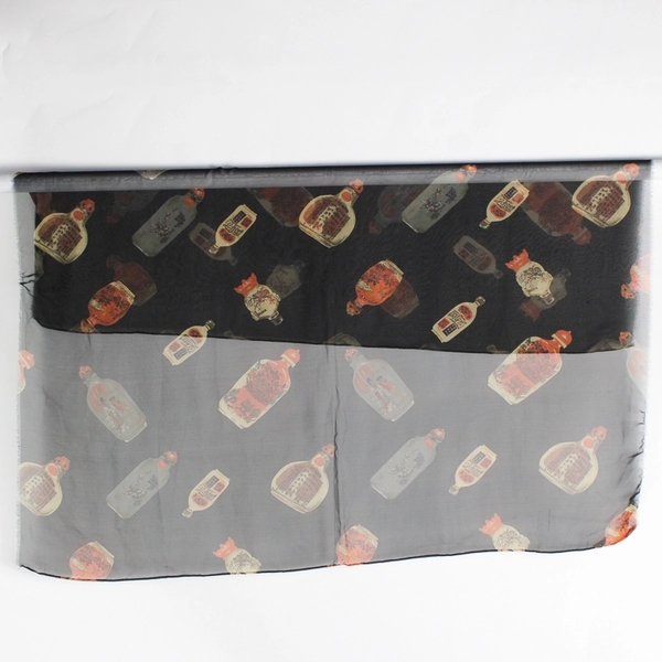 Lot of 3 Pieces Lightweight Chiffon Fabric 42" x 1 Yds Sewing Yellow Green Asian