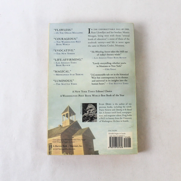 The Whistling Season by Ivan Doig 2007 Paperback Historical Western Novel
