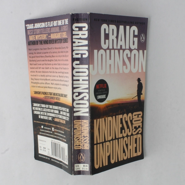 Kindness Goes Unpunished by Craig Johnson 2020 Longmire Mystery Paperback