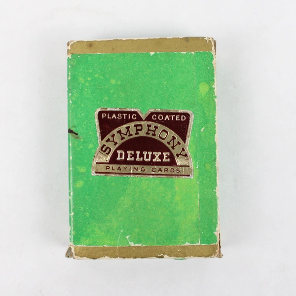 Vintage Symphony Deluxe Plastic Coated Playing Card Deck
