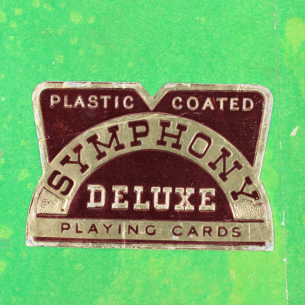 Vintage Symphony Deluxe Plastic Coated Playing Card Deck