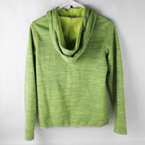 Eddie Bauer Women's XS Green Full Zip Jacket Cotton Casual Wear