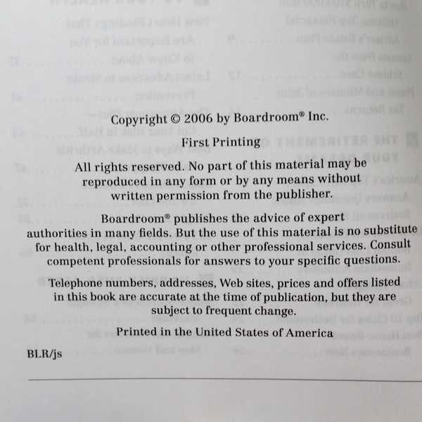 Marty Says: Get the Best from Life After 50 Paperback 2006 Good Condition
