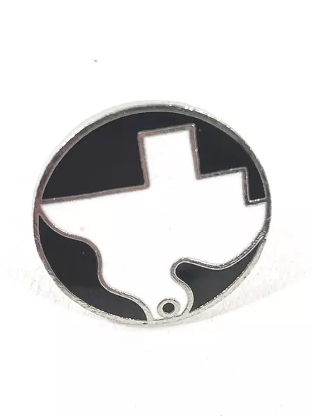 Vintage Men's Cufflinks Lot of 2 White Enamel Doves on Black Silver-Tone