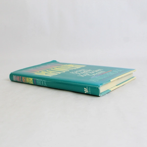 Divorce Recovery Piecing Together Your Broken Dreams Anita Brock 1988 HC DJ 