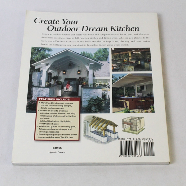 Ideas & How-To Outdoor Kitchens by Better Homes & Gardens 2008 Paperback