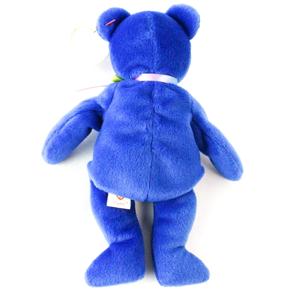 TY Beanie Baby Clubby Bear 1998 - Retired Plush Toy with PE Pellets