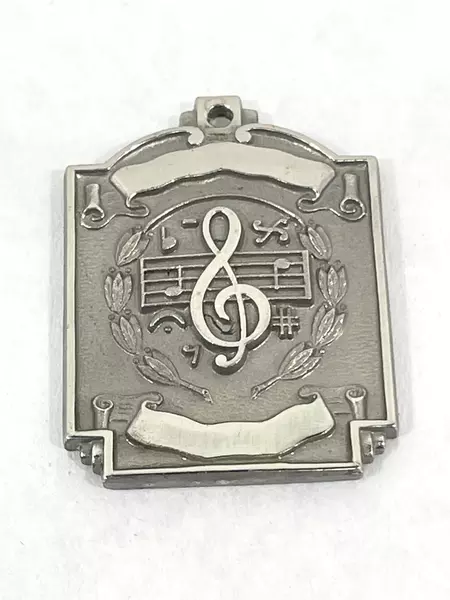 Vintage 1963 Herff Jones Music Award Medal Instrumental Ensemble Collectible