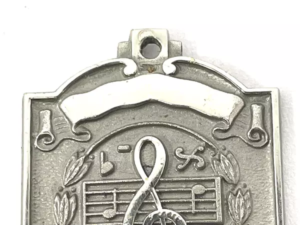 Vintage 1963 Herff Jones Music Award Medal Instrumental Ensemble Collectible