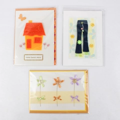 Lot of 3 Burgoyne Blank Greeting Cards with Envelopes