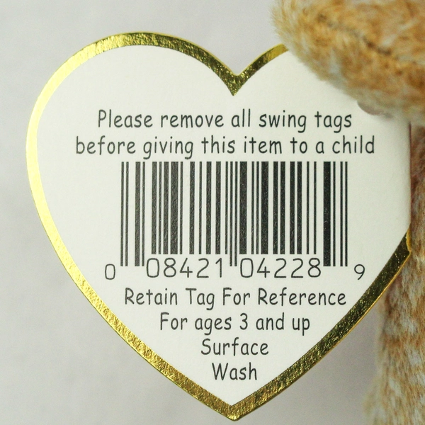 Lot of 2 TY Beanie Baby 1999 Signature Bears Silver Tag PE Pellets