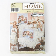 Simplicity Home Sewing Pattern Daisy Kingdom Nursery Accessories