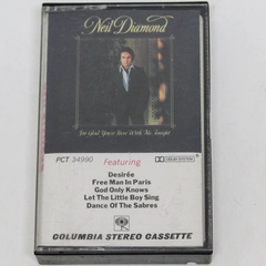 Neil Diamond I'm Glad You're Here With Me Tonight Cassette 1977 Good Condition