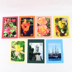 Lot of 7 UN-I-Q Note Cards Hand-Assembled Greeting Cards