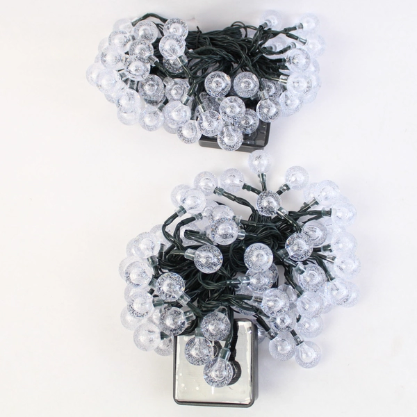 Brightown Warm Glow Patio Porch Lights 2 Strings 120 LED 72 Ft