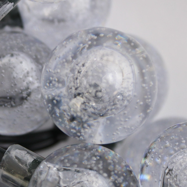 Brightown Warm Glow Patio Porch Lights 2 Strings 120 LED 72 Ft