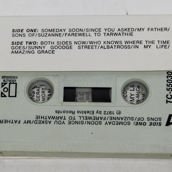 Judy Collins Colors of the Day Cassette Elektra 1972 - Good Condition