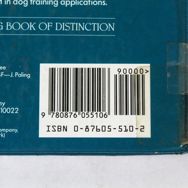 Dog Logic Companion Obedience by Joel M McMains 1992 HC - Ex Library